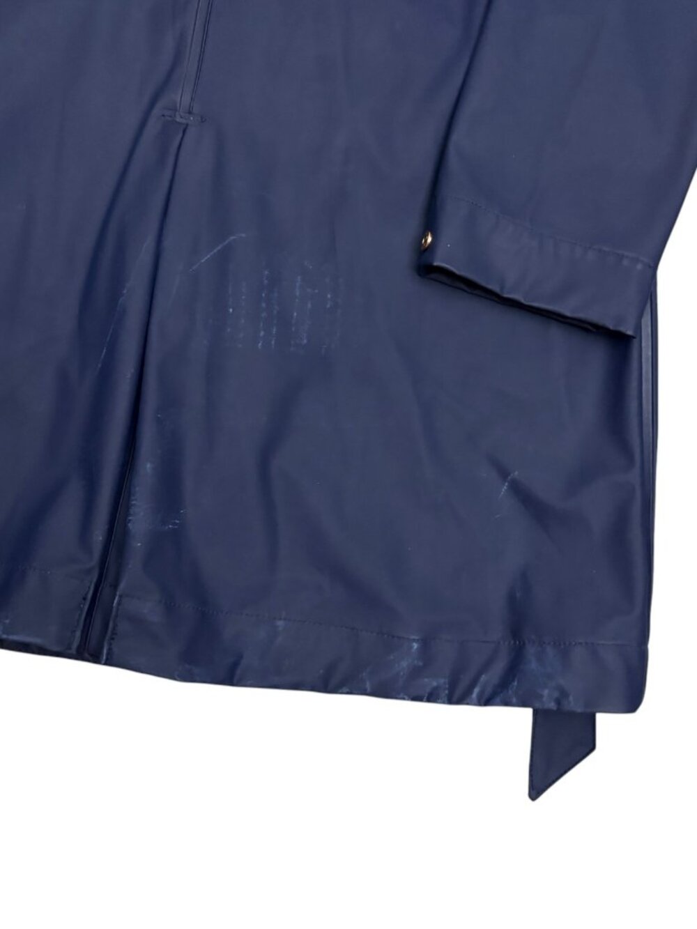 HELLY HANSEN Waterproof Rain Coat Blue Gorpcore Hood Jacket Womens Medium - Picture 7 of 8
